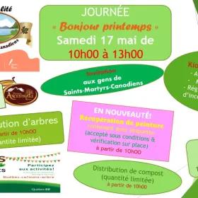 Bonjour printemps